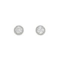 【リメイク】PT ダイヤモンド ピアス 0.220CT 0.220CT E SI2 GOOD