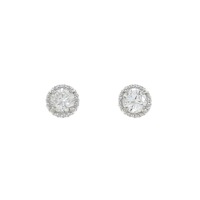 【リメイク】PT ダイヤモンド ピアス 0.220CT 0.220CT E SI2 GOOD