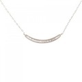K18PG ダイヤモンド ネックレス 0.20CT