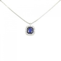 PT サファイヤ ネックレス 2.22CT