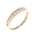K18PG ダイヤモンド リング 0.50CT