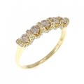 K18YG ダイヤモンド リング 0.70CT