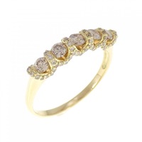 K18YG ダイヤモンド リング 0.70CT