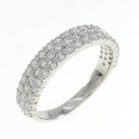 PT パヴェ ダイヤモンド リング 1.00CT