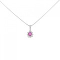 PT ルビー ネックレス 0.33CT
