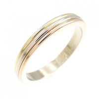 カルティエ スリーゴールド ウェディング リング