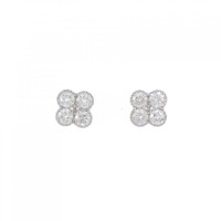 【新品】PT ダイヤモンド ピアス 1.004CT F VS1-SI2 VG-G