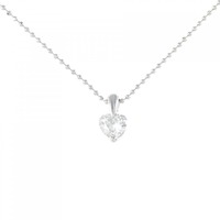 PT ハート ダイヤモンド ネックレス 0.410CT