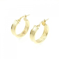 【新品】K14YG フープ ピアス