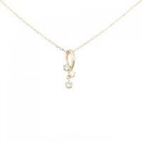 K10PG ダイヤモンド ネックレス 0.10CT