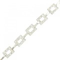 K18WG ダイヤモンド ブレスレット 0.88CT