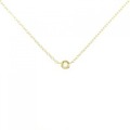 K18YG ダイヤモンド ネックレス 0.03CT