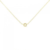 K18YG ダイヤモンド ネックレス 0.03CT