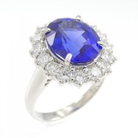 PT タンザナイト リング 4.018CT