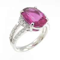 PT ルベライトトルマリン リング 3.443CT
