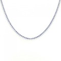 K18WG サファイヤ ネックレス 12.00CT