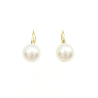 【新品】K18YG アコヤパール ピアス 7.8mm