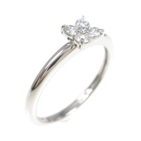 ヴァンドーム フラワー ダイヤモンド リング 0.17CT