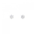 【リメイク】PT/ST ダイヤモンド ピアス 0.311CT 0.324CT E SI2 EXT