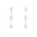 トリロジー ダイヤモンド ピアス 1.00CT