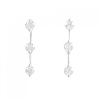 トリロジー ダイヤモンド ピアス 1.00CT