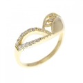 K18YG ダイヤモンド リング 0.10CT