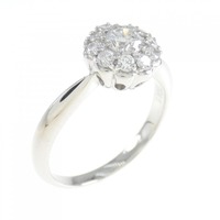 PT フラワー ダイヤモンド リング 0.285CT