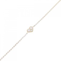 ポンテヴェキオ ハート ダイヤモンド ブレスレット 0.04CT