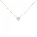 ヴァンドーム ダイヤモンド ネックレス 0.19CT