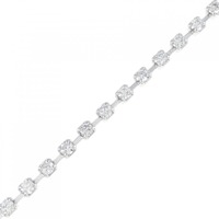 PT ダイヤモンド ブレスレット 0.90CT