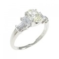 PT ダイヤモンド リング 0.88CT