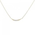 K18YG ダイヤモンド ネックレス 0.02CT