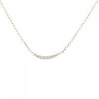 K18YG ダイヤモンド ネックレス 0.02CT