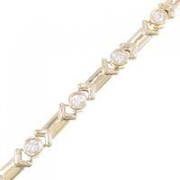 K18YG ダイヤモンド ブレスレット 1.00CT