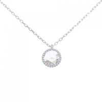 K18WG ダイヤモンド ネックレス 0.30CT