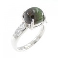PT トルマリンキャッツアイ リング 4.08CT