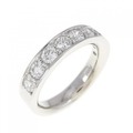 【新品】PT ダイヤモンド リング 1.018CT F VS2-SI2 VG-G