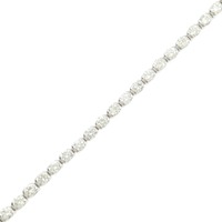 K18WG ダイヤモンド ブレスレット 2.00CT