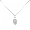 PT ダイヤモンド ネックレス 0.25CT