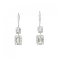 【新品】PT ダイヤモンド ピアス 1.14CT