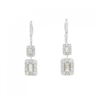 【新品】PT ダイヤモンド ピアス 1.14CT