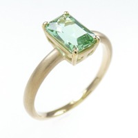 K18YG トルマリン リング 1.08CT