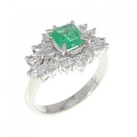PT900 エメラルド リング 0.62CT