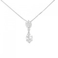 PT ダイヤモンド ネックレス 2.005CT E SI1 ハートシェイプ