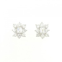 PT ダイヤモンド ピアス 1.60CT