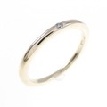 K10YG ダイヤモンド リング 0.012CT