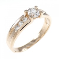 K18PG ダイヤモンド リング 0.303CT