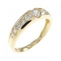 K18YG ダイヤモンド リング 0.50CT