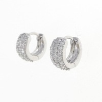 ポンテヴェキオ ダイヤモンド ピアス 0.42CT