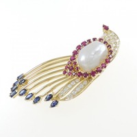 ミキモト 淡水パール ブローチ